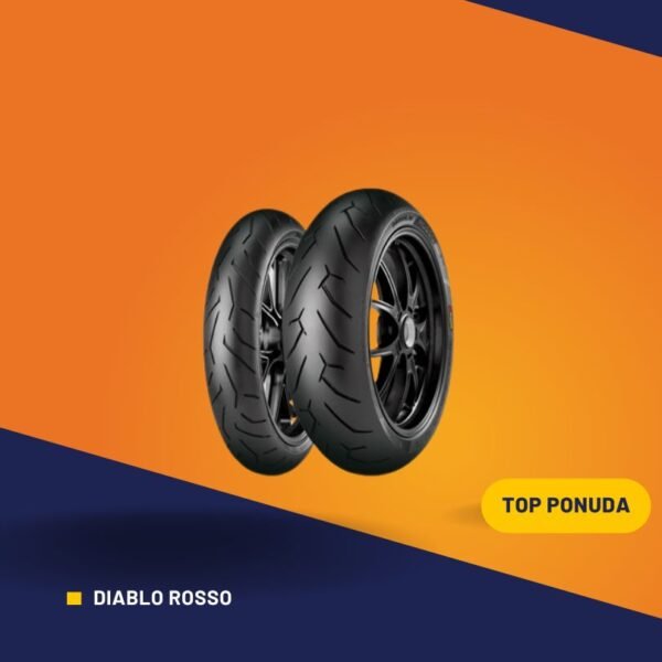 PIRELLI 120/70 ZR 17 TL 58W DIABLO ROSSO II