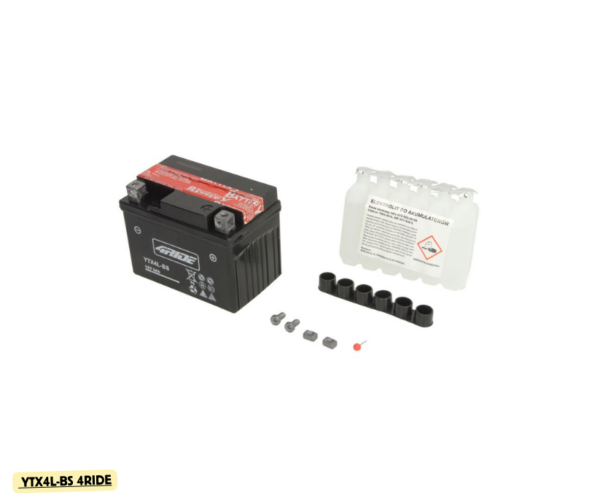 Akumulator za Motocikl - YTX4L-BS 4RIDE 12v 3,6Ah 35A