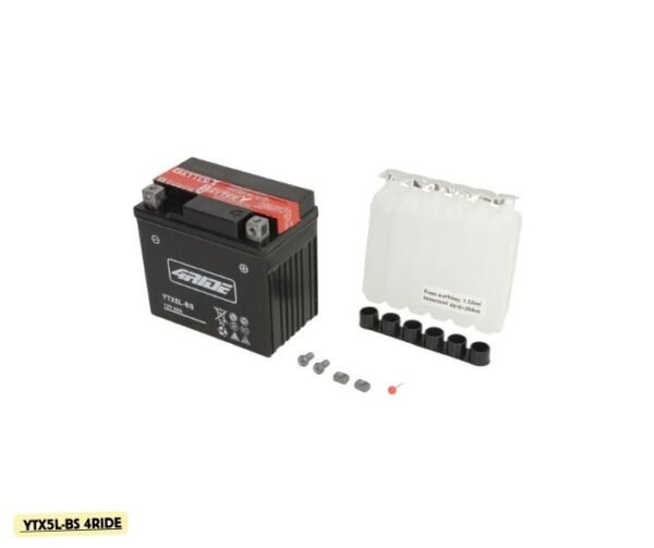 Akumulator za Motocikl - YTX5L-BS 4RIDE 12v 4,2Ah 70A