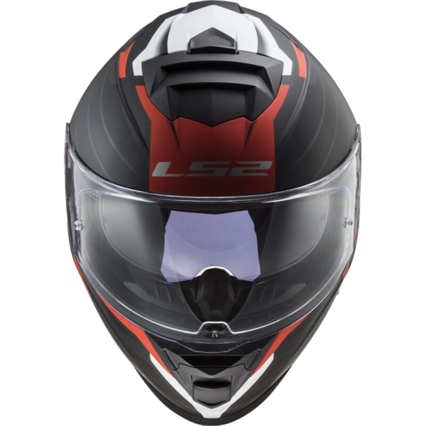 LS2 STORM – NERVE RED Full Face Kaciga za Motor - Image 3