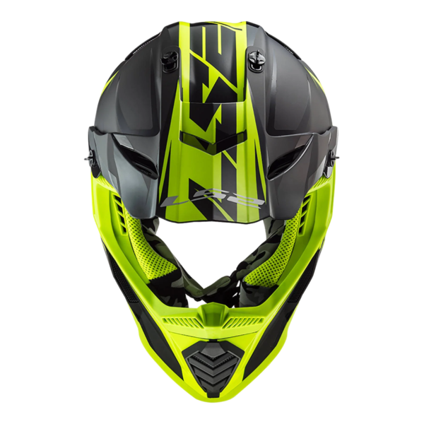 LS2 FAST EVO – ROAR YELLOW Offroad Kaciga za Motor - Image 3